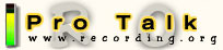 Link to recording services and much more.
